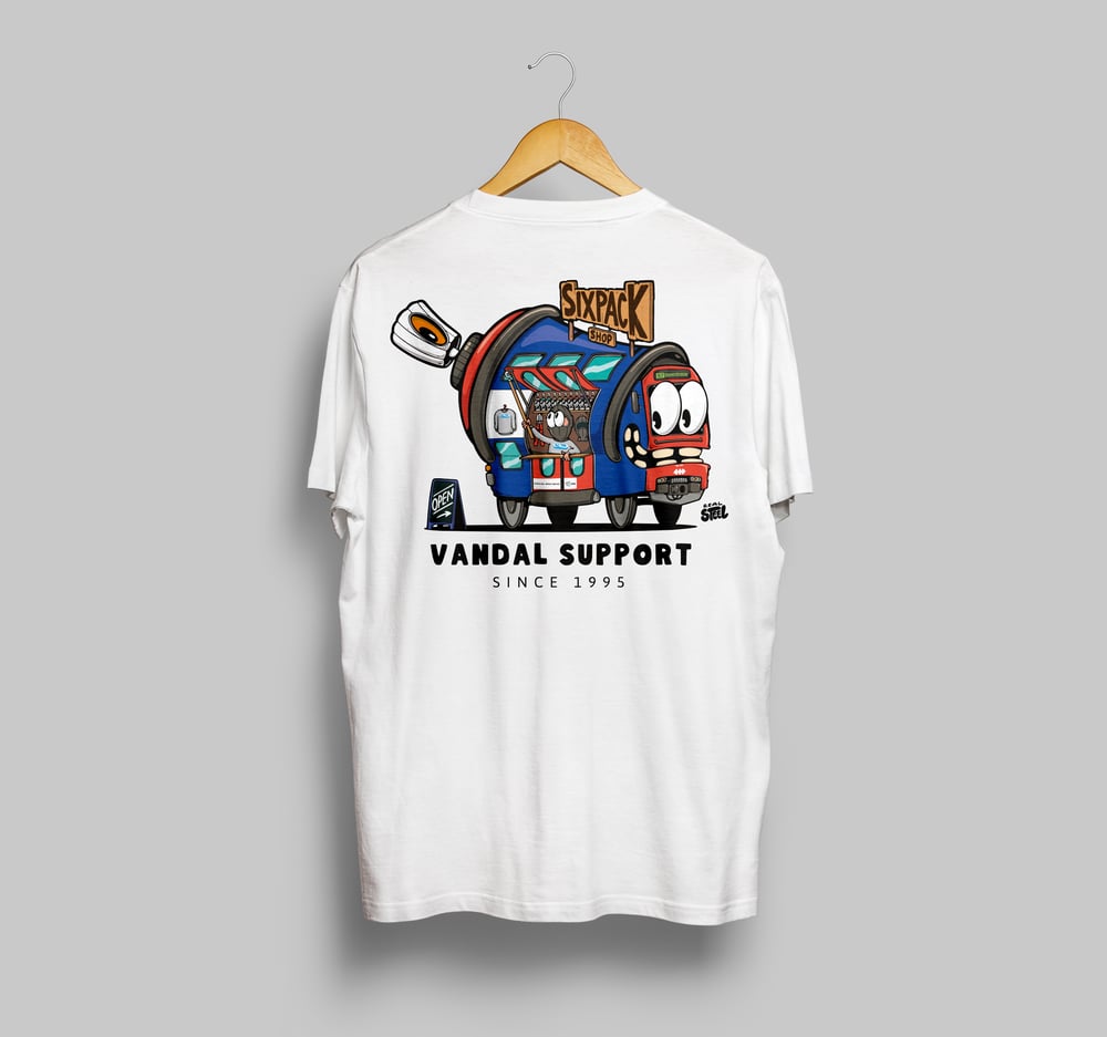 Image of ''Vandal Support Can Truck'' T-shirt