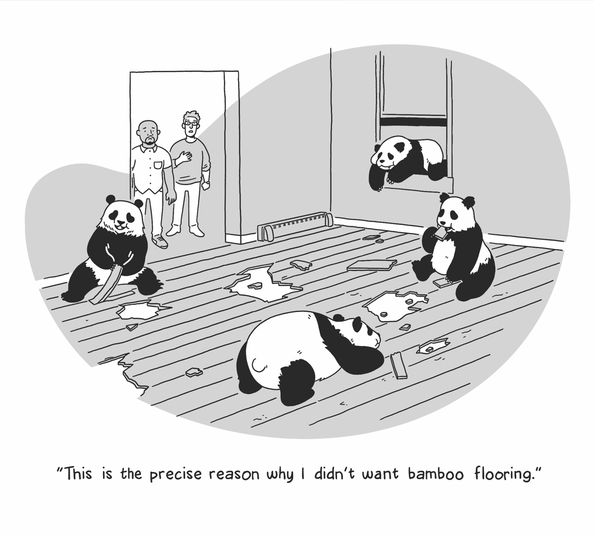 Image of "Pandas" Art Print