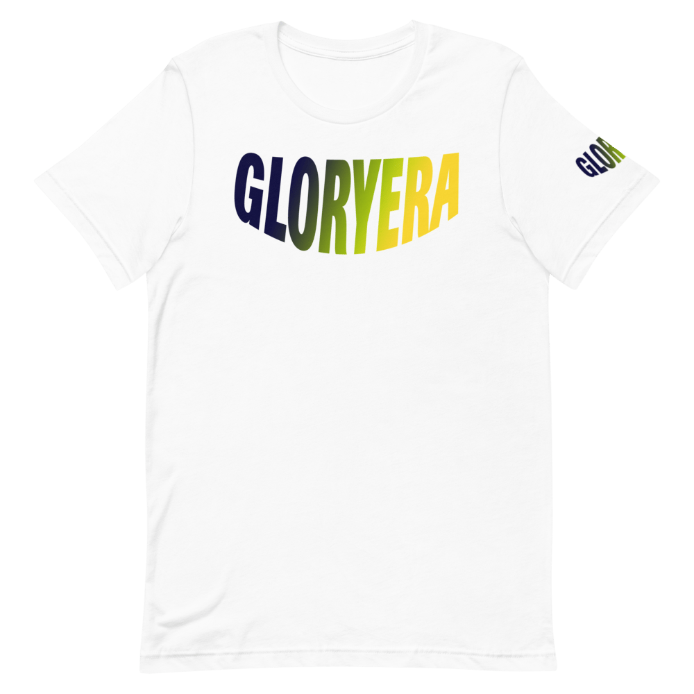 Image of GLORYERA® GRADIENT CREW TEE (WHITE)