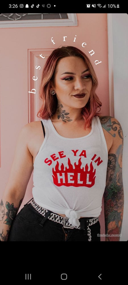 Image of See Ya In Hell Tank