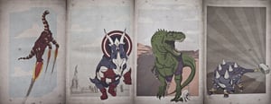 Image of The Avengersaurs [Set 1]