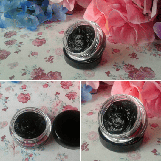 Image of Tater Eyeliner - Cutie Coal - Vegan Eyeliner - Goth Gothic Lolita - Pastel Goth Pitch Black Gel Crea