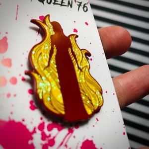 Image of PROM QUEEN ‘76 Enamel Pin