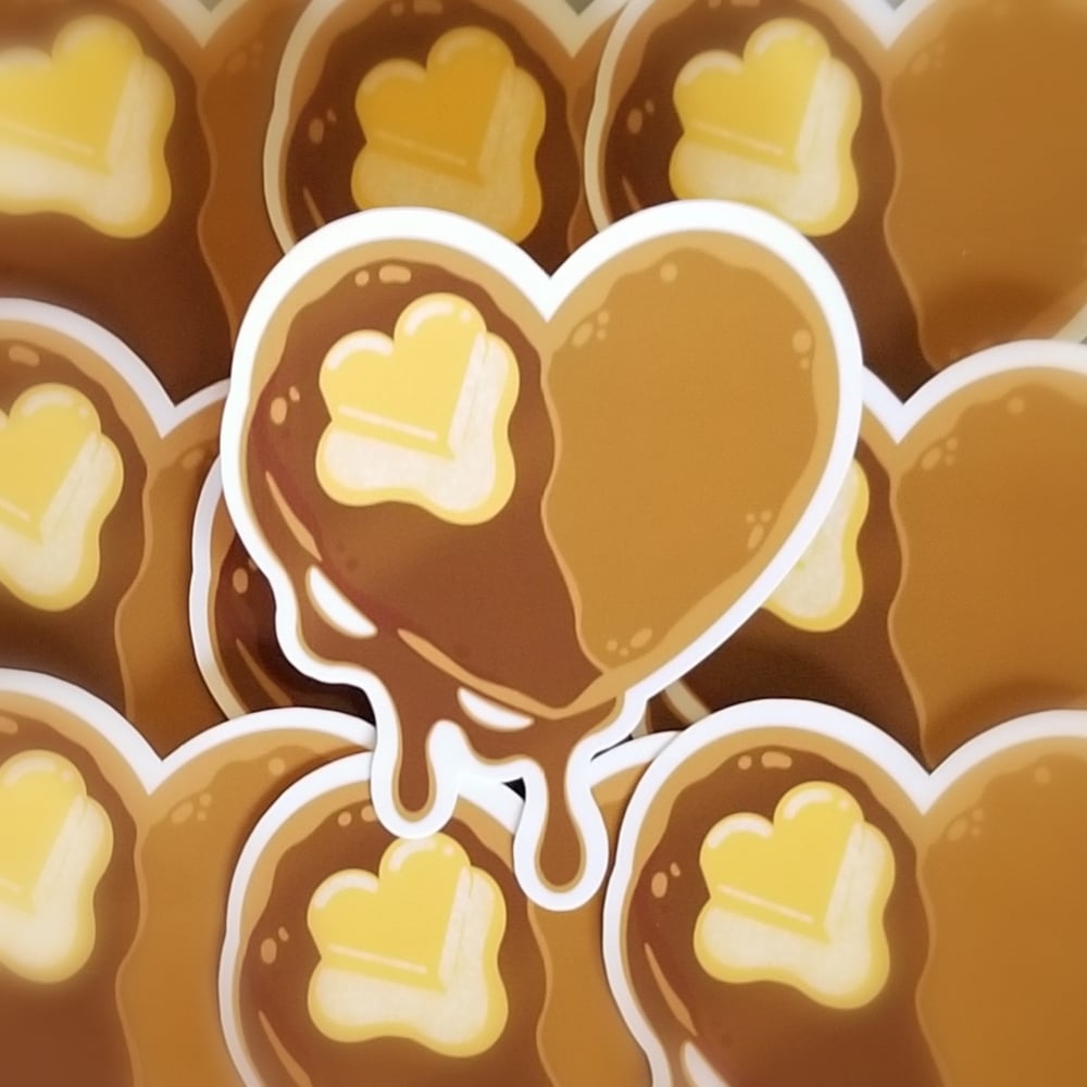 Image of Heart of a Balanced Breakfast Stickers