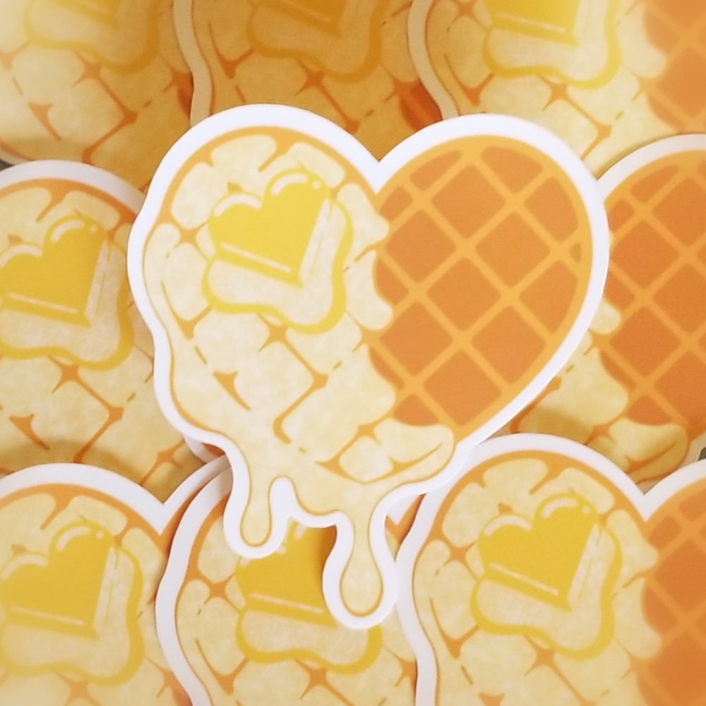 Heart of a Balanced Breakfast Stickers