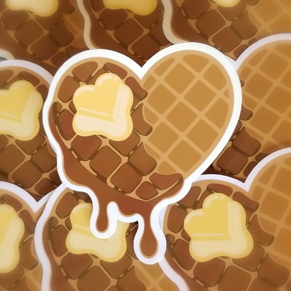 Heart of a Balanced Breakfast Stickers