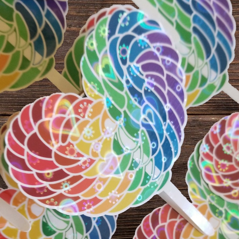 Sweet Heart Stickers