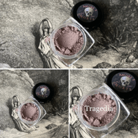 Image 1 of Tragedia - Dove Gray Eyeshadow - Amore E Morte Collection - Vegan Makeup Goth Gothic Lolita Country 