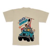 Image 1 of Black Friend's T Shirt Mushroom