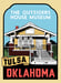 Image of The Outsiders House Museum Tulsa, Oklahoma Sticker 3 Pack.