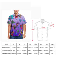 Image 3 of Rays Of Violet Hawaiian Shirt