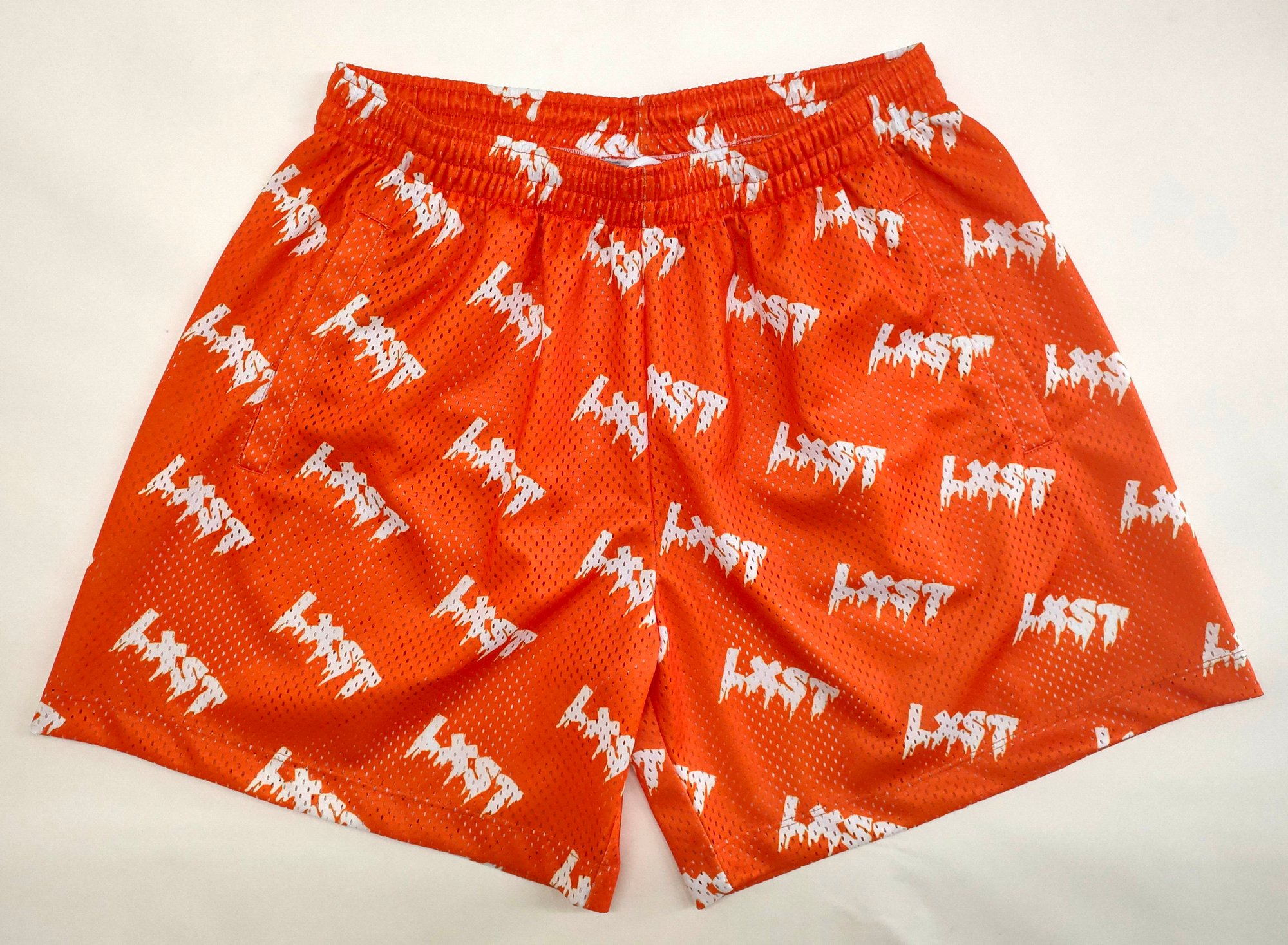 Drippy LXST Mesh Shorts (Orange)