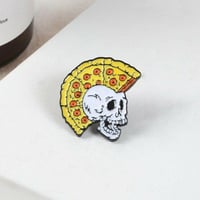 Image 2 of PIZZA MOHAWK PIN