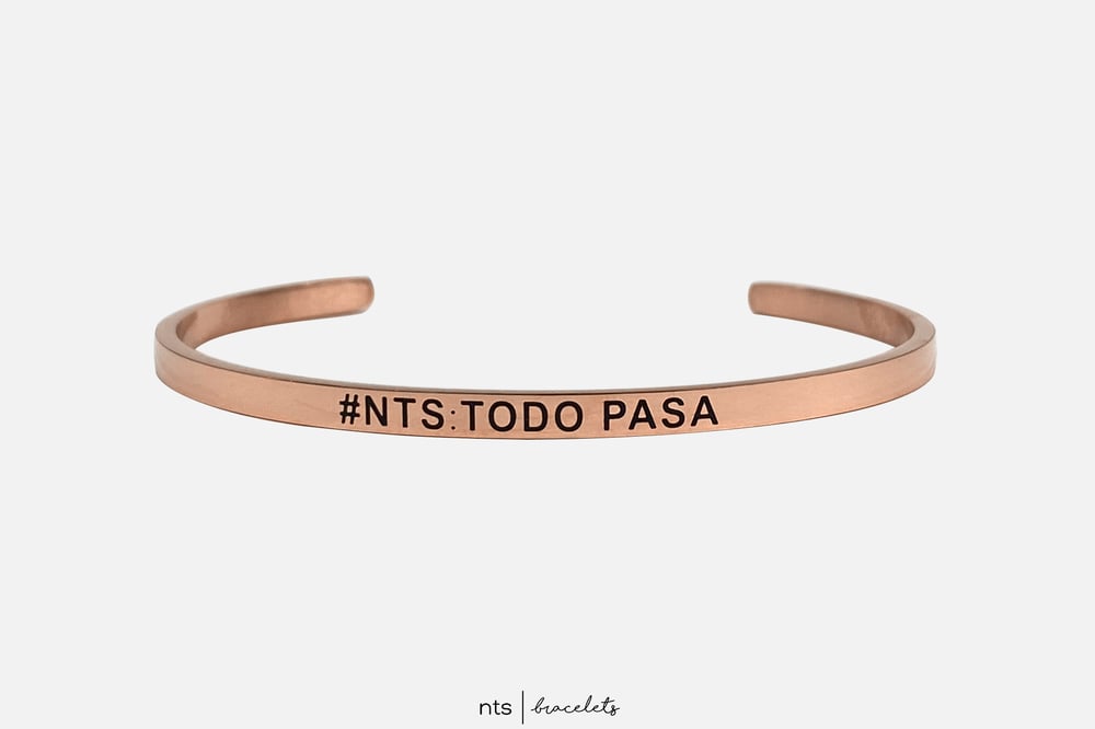 Image of #NTS: TODO PASA (Limited Edition + Spanish + Rose Gold)