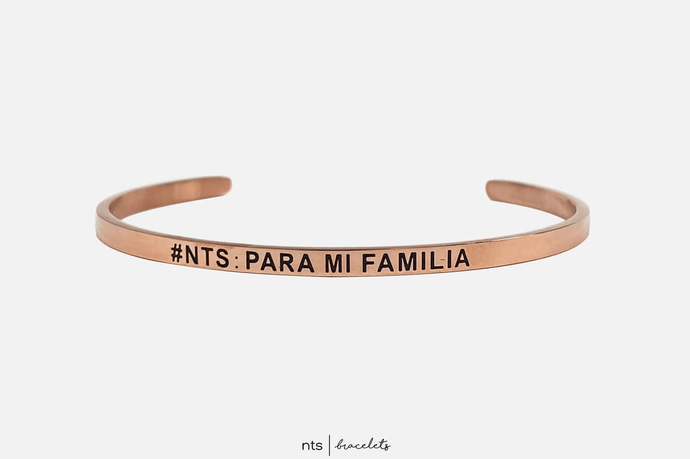 Image of #NTS: PARA MI FAMILIA (Limited Edition + Spanish + Rose Gold)