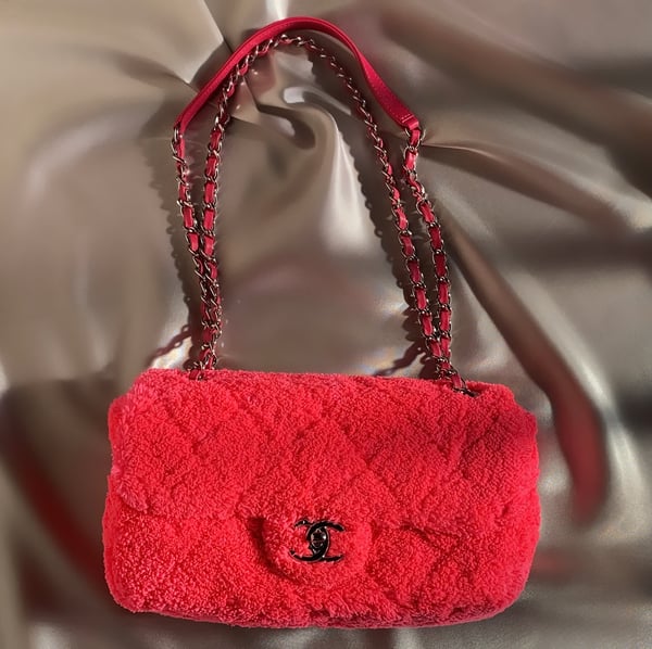 Image of Chanel Timeless Classic Bag shearling Bag