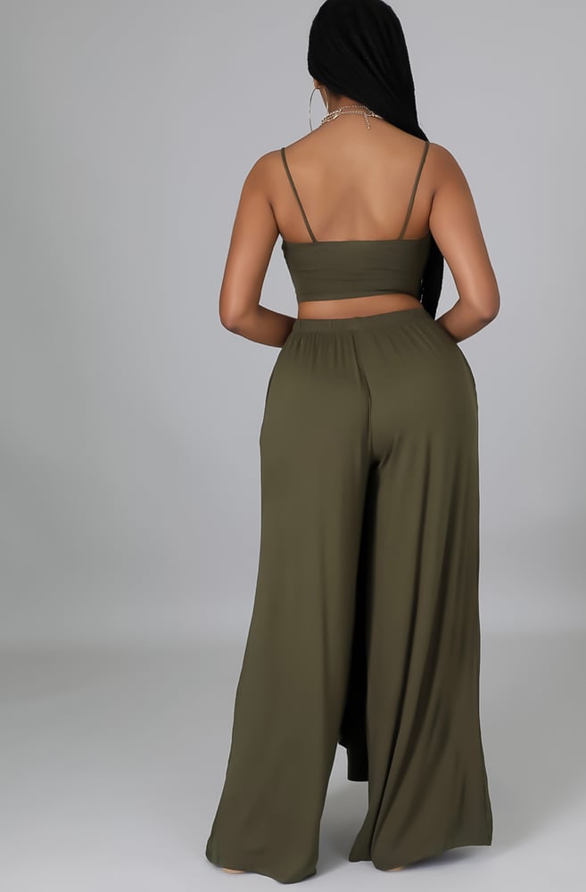 Image of Two Piece Pants Set