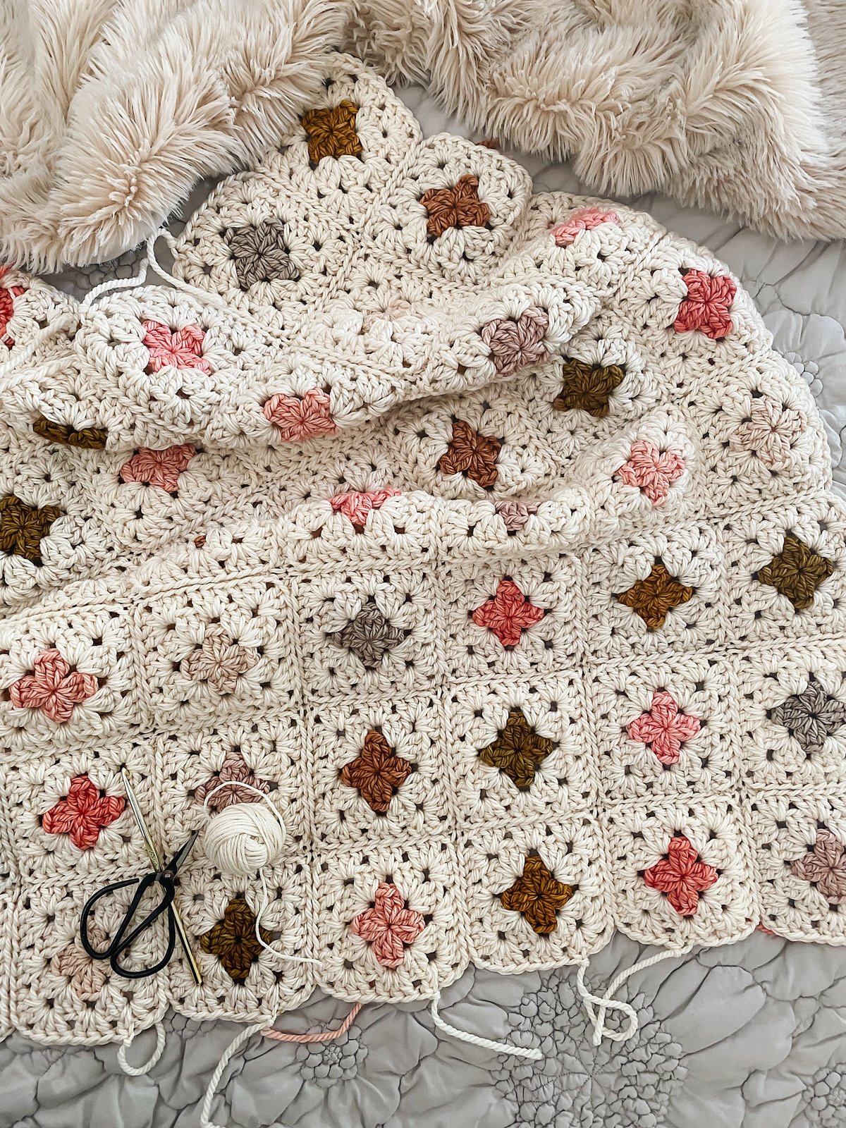 Flower Crown blanket starter kit (READY TO SHIP)