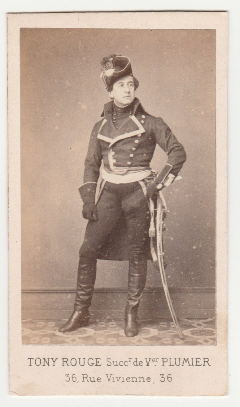 Image of Tony Rouge - V. Plumier: comedian Bressant, ca. 1870