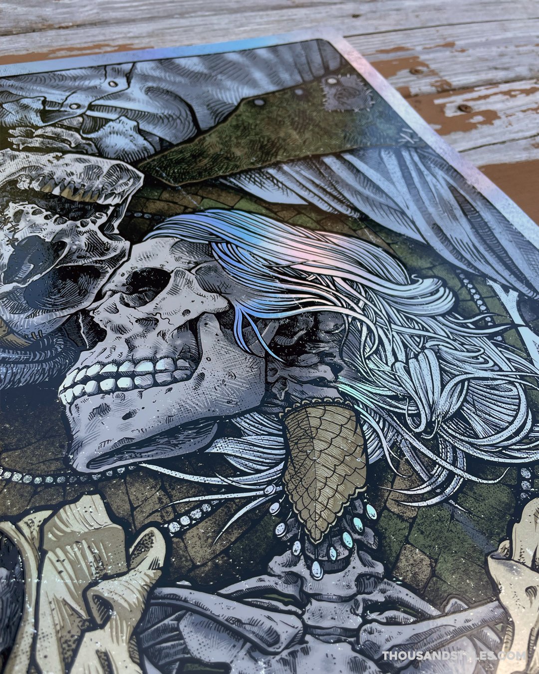 Metallica: Nothing Else Matters Official Black Album 2021 Poster Foil Variant