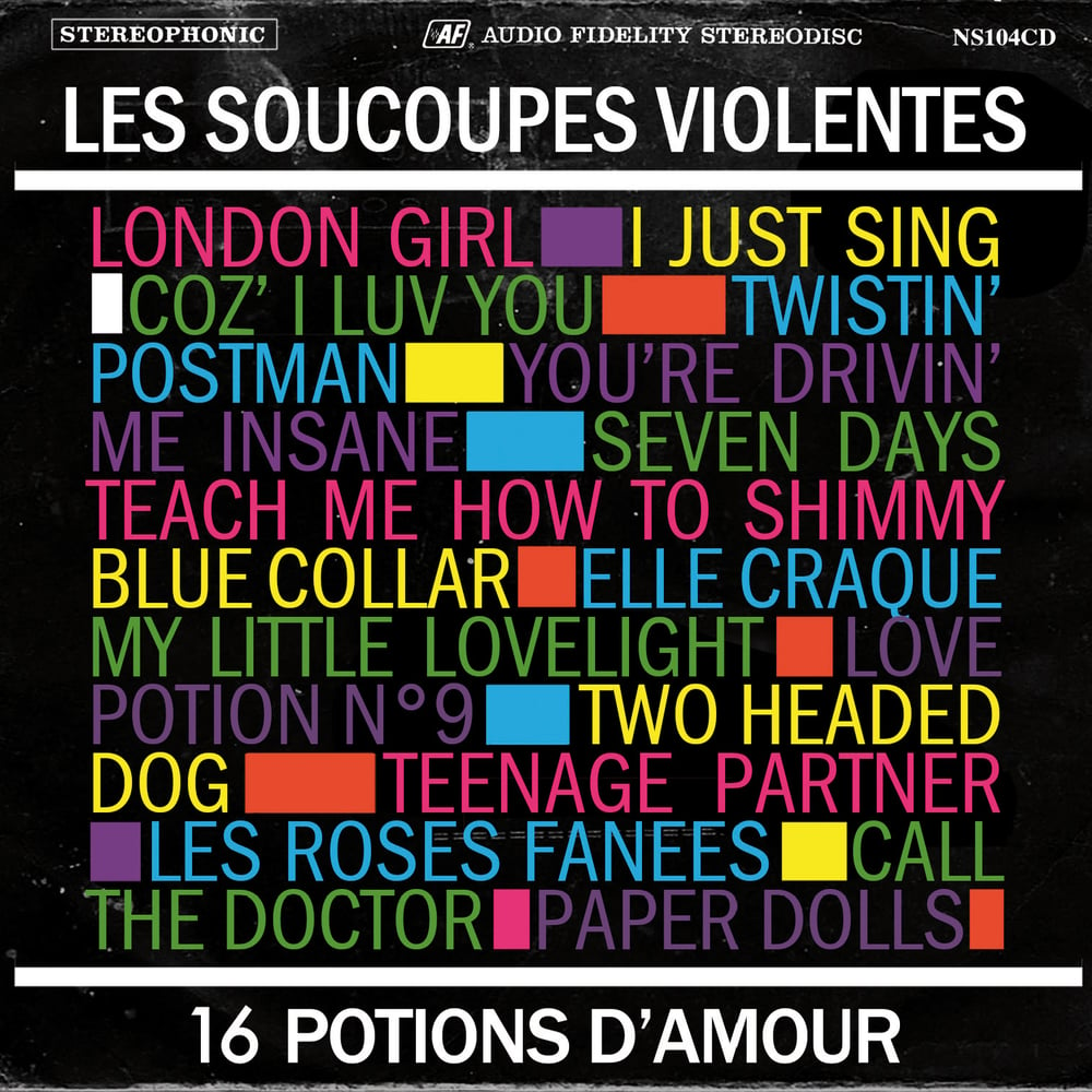 LES SOUCOUPES VIOLENTES "16 Potions d'Amour" CD