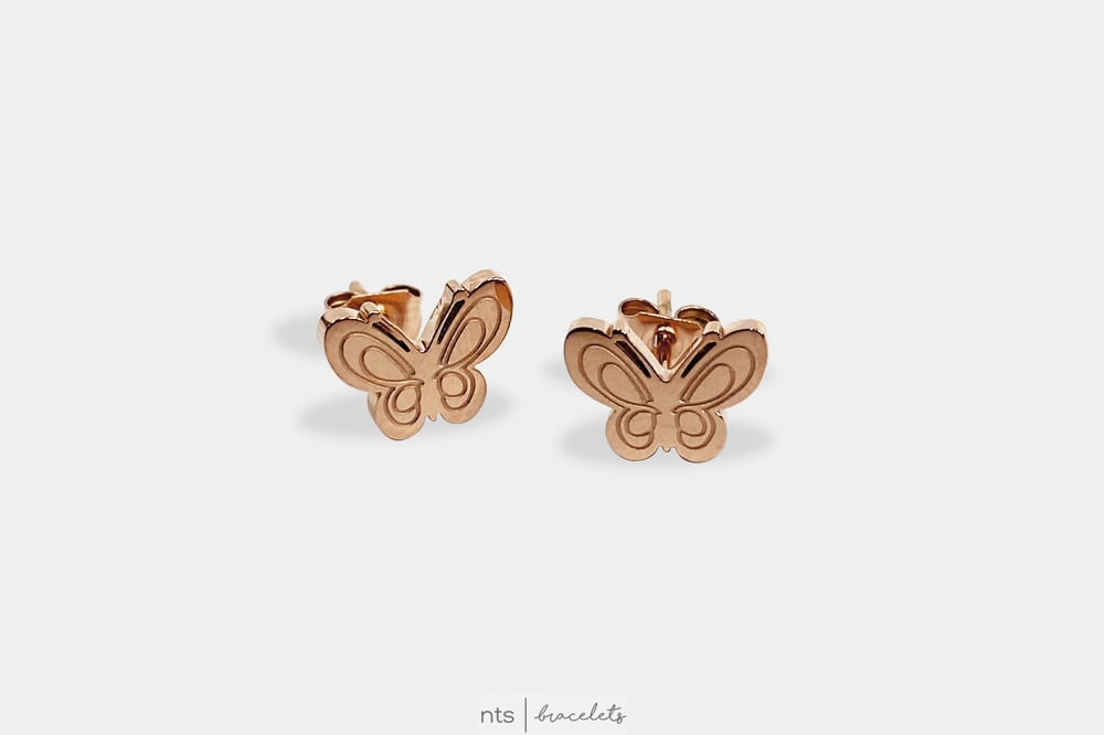 Image of  BUTTERFLY EARRINGS  (Limited Edition + Rose Gold)