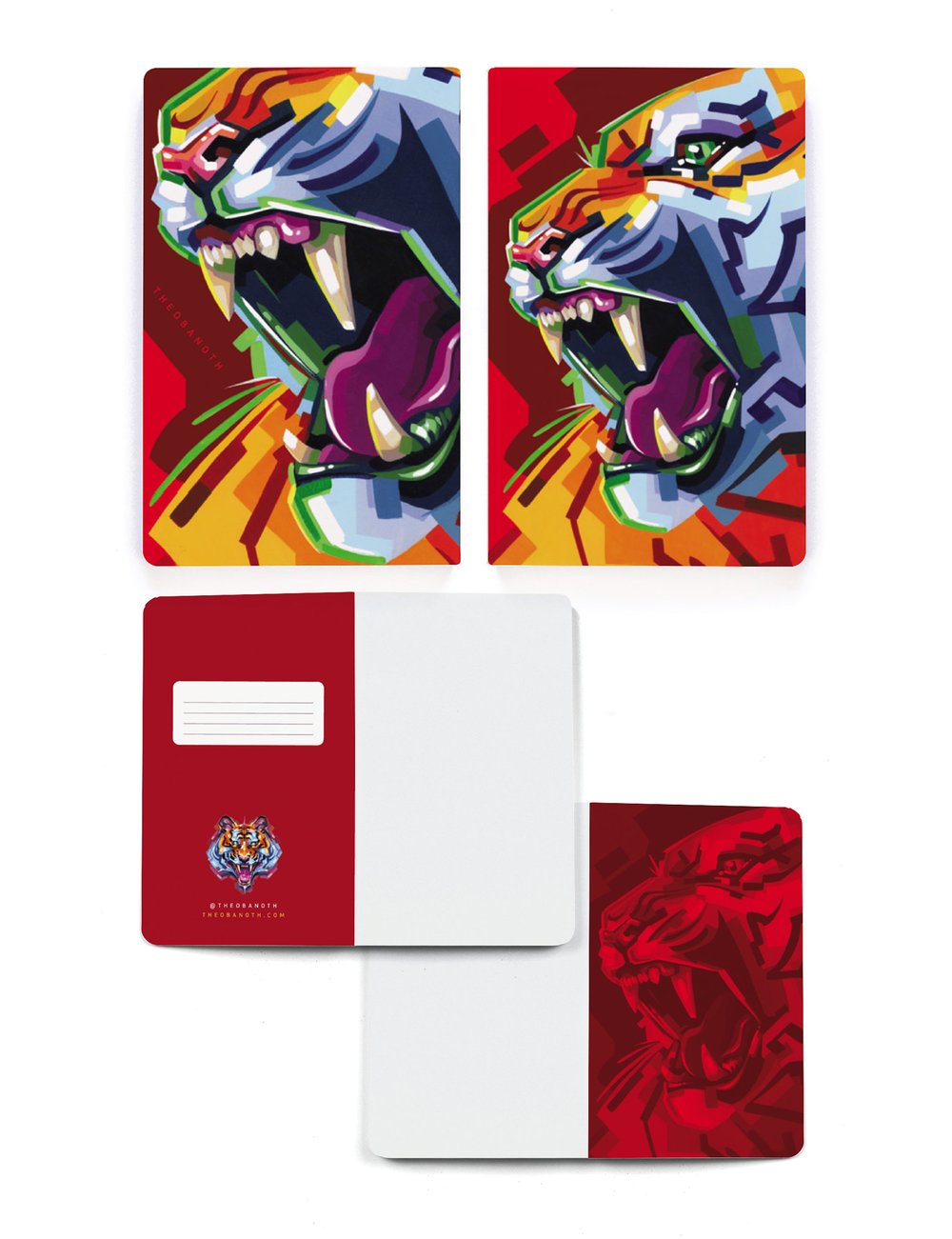 Soft-Cover Sketchbook - Tiger
