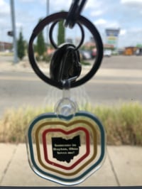 Image 1 of Someone in Dayton Keychain