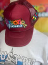 Maroon Mexotic Fresca Trucker Hat