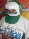 Green + White 2 Tone Mexotic Fresca Trucker Hat