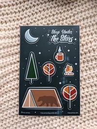 Campsite Sticker Sheet