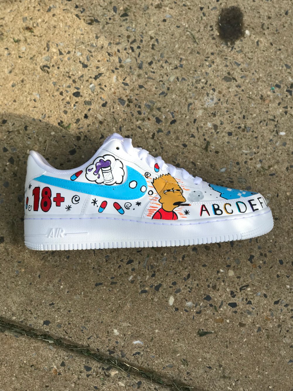 Custom ABC AF1s