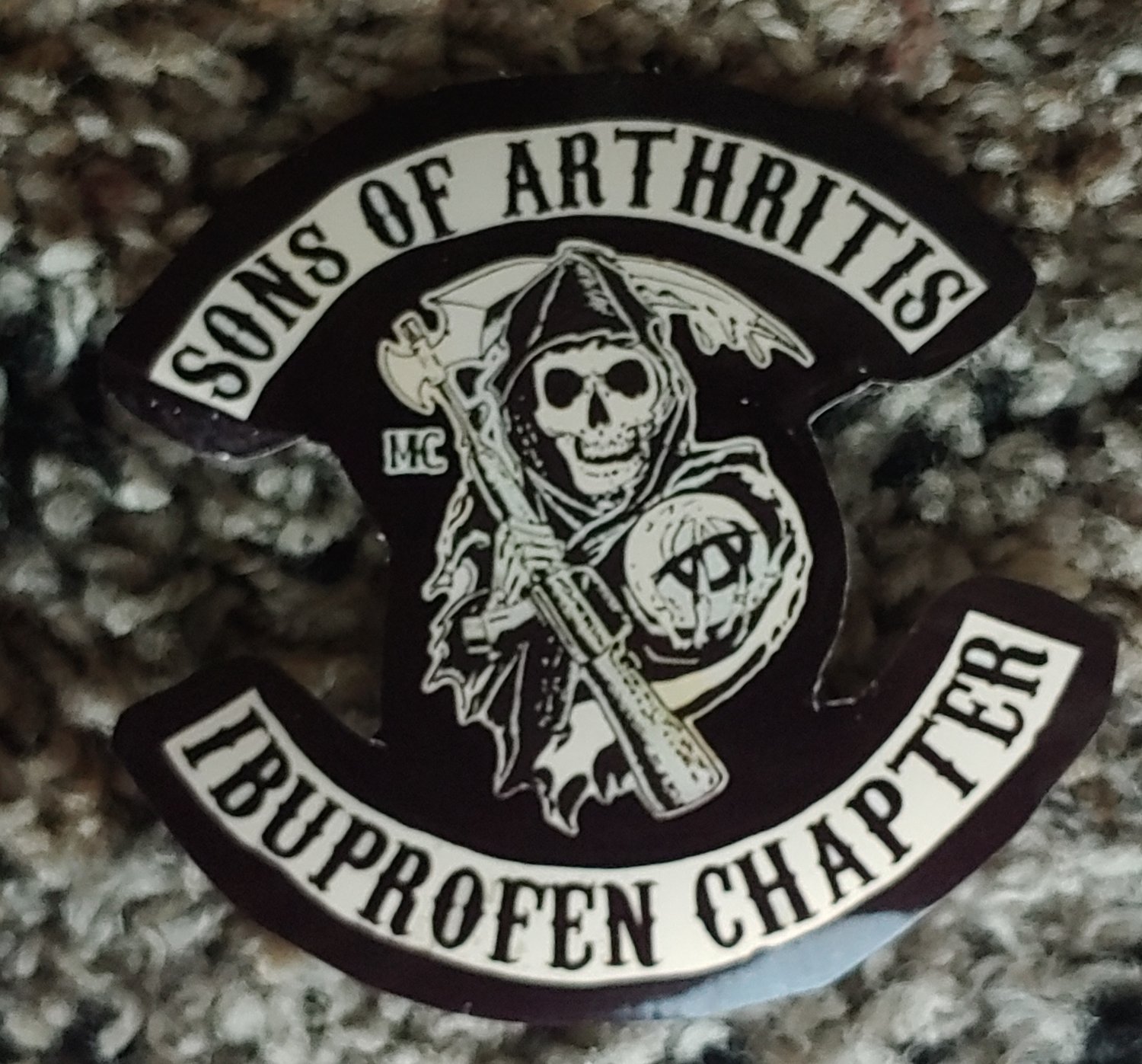 Image of Sons of arthritis sticker pack