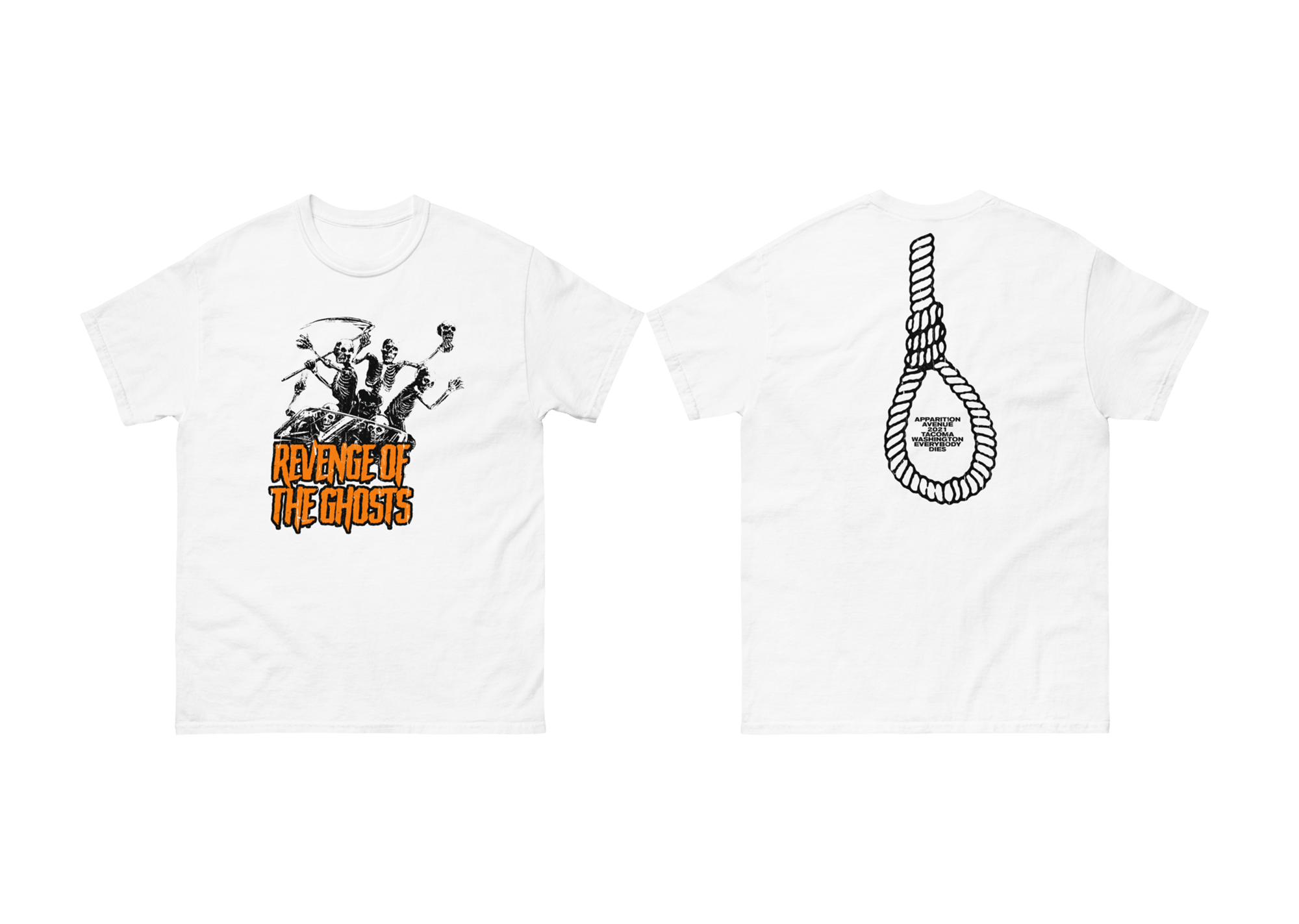 Image of REVENGE OF THE GHOSTS (TEE)