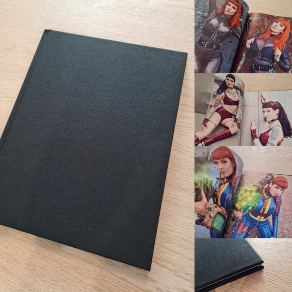 Image of Psylocke photo book vol.1 - Black cover