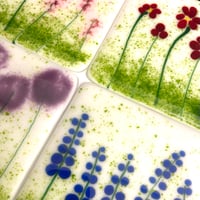 Image 2 of Flower Garden Coasters Set