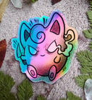 Image 3 of Jigglypuff holo sticker