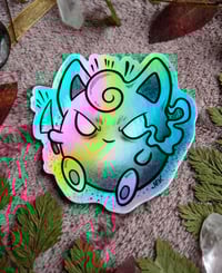 Image 4 of Jigglypuff holo sticker