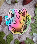 Image 1 of Jigglypuff holo sticker