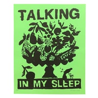 "Talking in My Sleep" Screen Print by B. Thom Stevenson