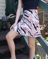 Image 1 of KAT Skirt - peach clouds