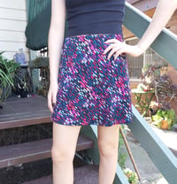Image 2 of Purple Static KAT skirt