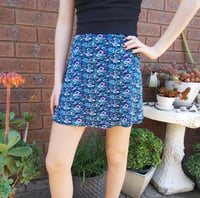 Image 1 of Kat skirt blue diamond