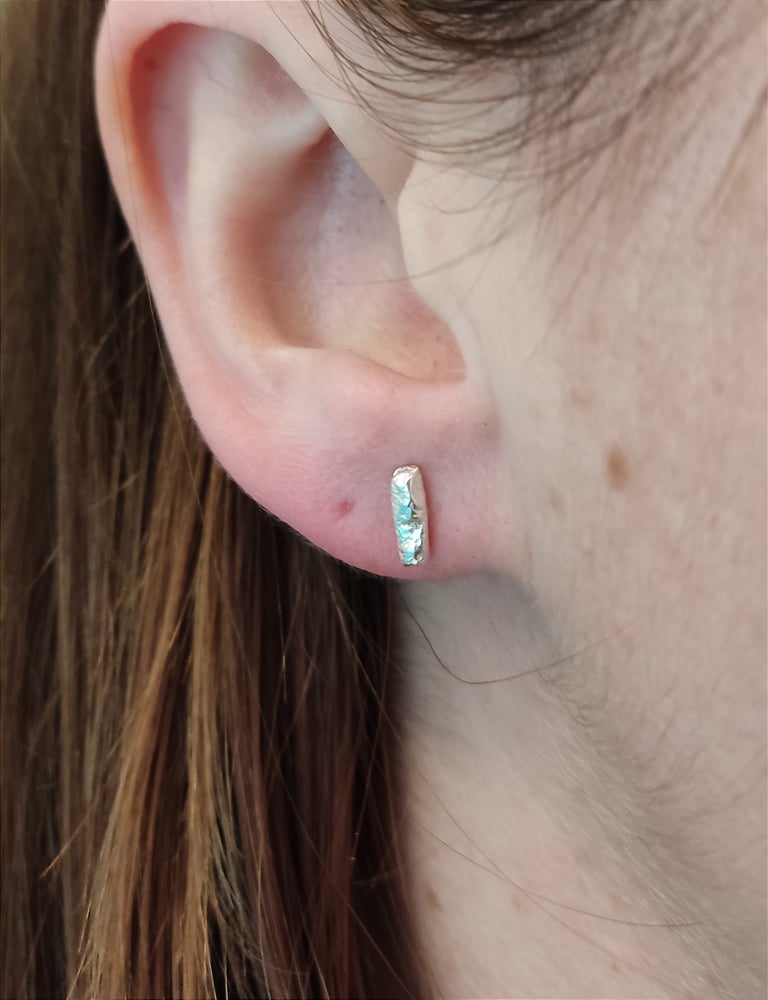 Silver Branch Studs  Image 2