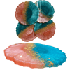 Resin Coasters: Set of 4