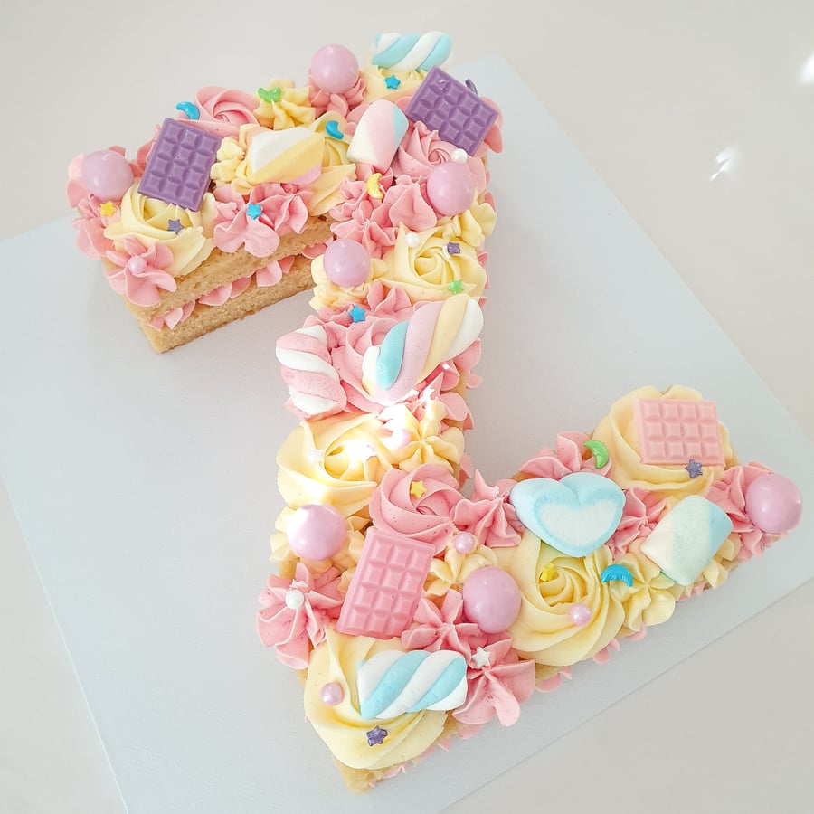 Image of Alphabet Cake Templates