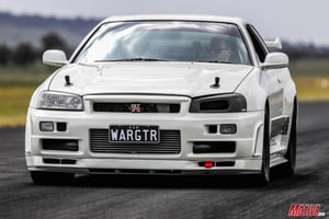 Image of R34 GT-R: DUCTED HEADLIGHT