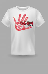 White and Red Germ Season T-Shirt