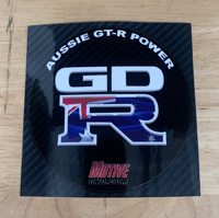 Image 2 of GD-R AUSSIE GT-R POWER STICKER