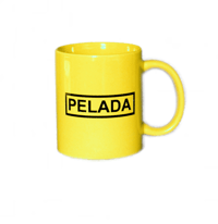 Pelada Logo On Yellow Mug 11 oz.